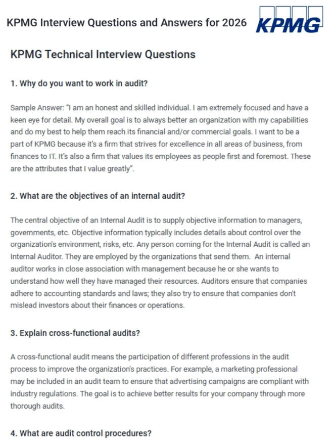  KPMG Interview Process Explained (From OA to Partner Interview) — How I Passed Every Round 