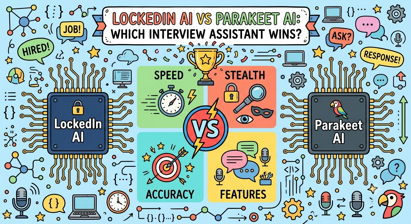  LockedIn AI VS Parakeet AI: Which Interview Assistant Wins? 