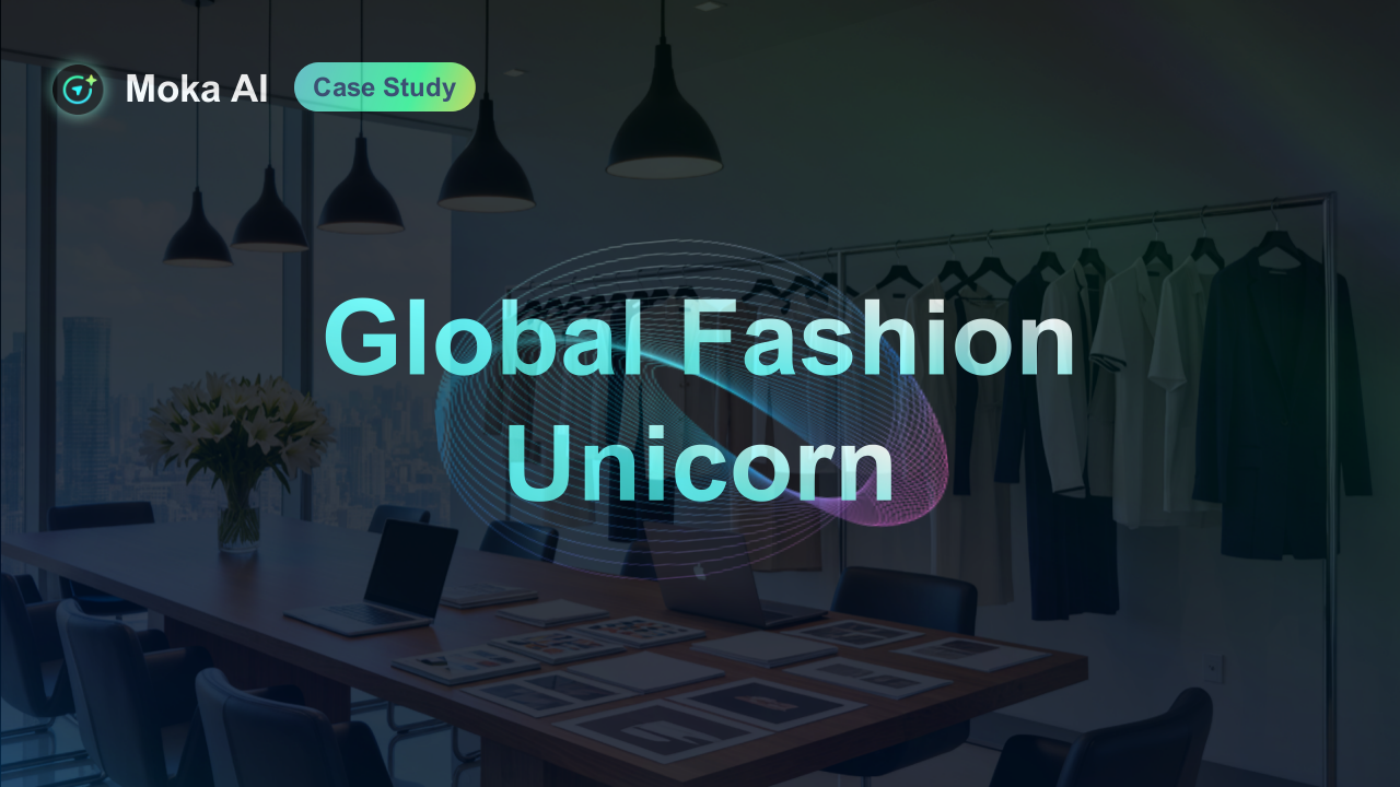 MokaHR AI ATS dashboard used by global fashion retailer