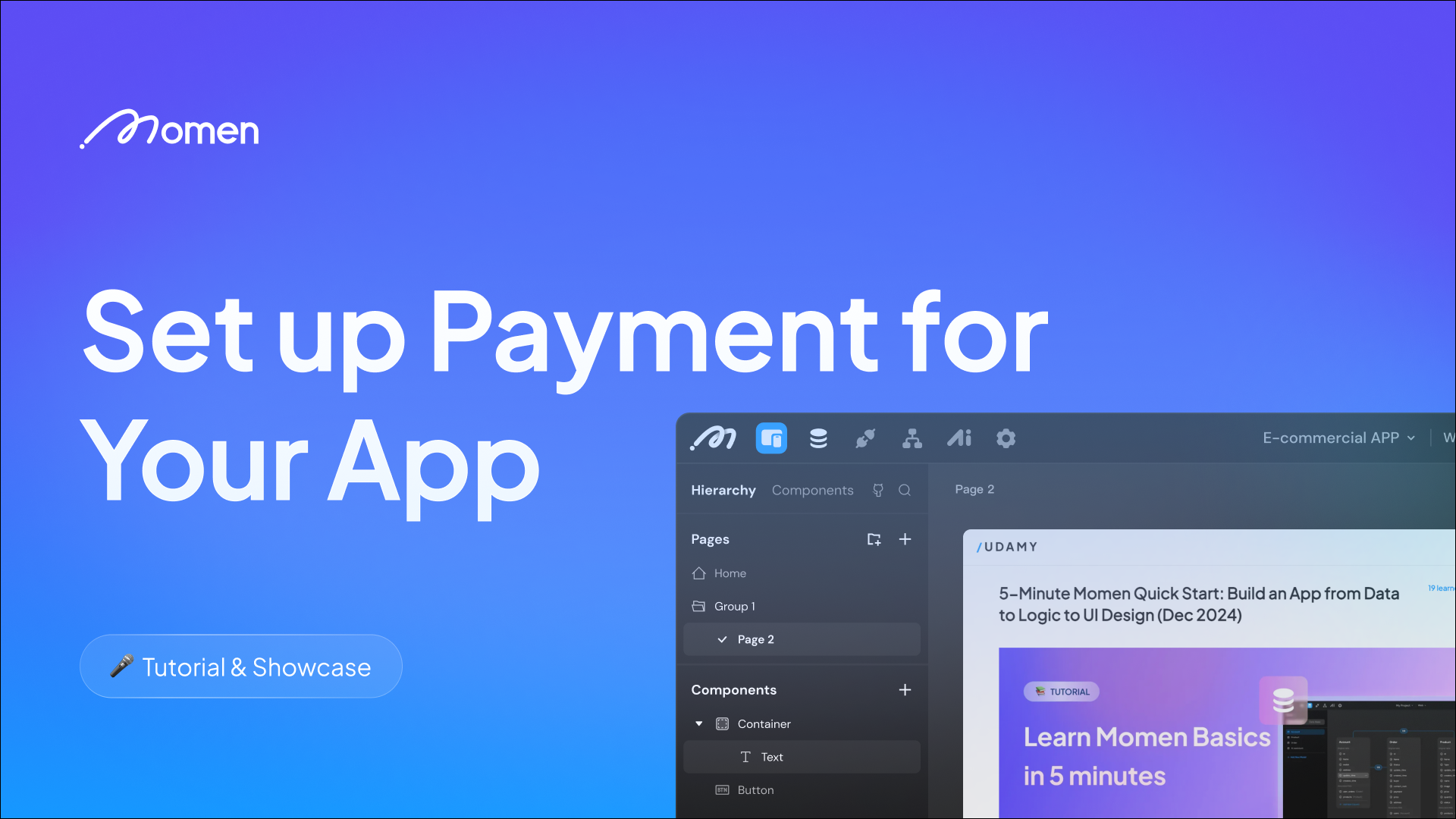 How to Set Up the Payment in Momen