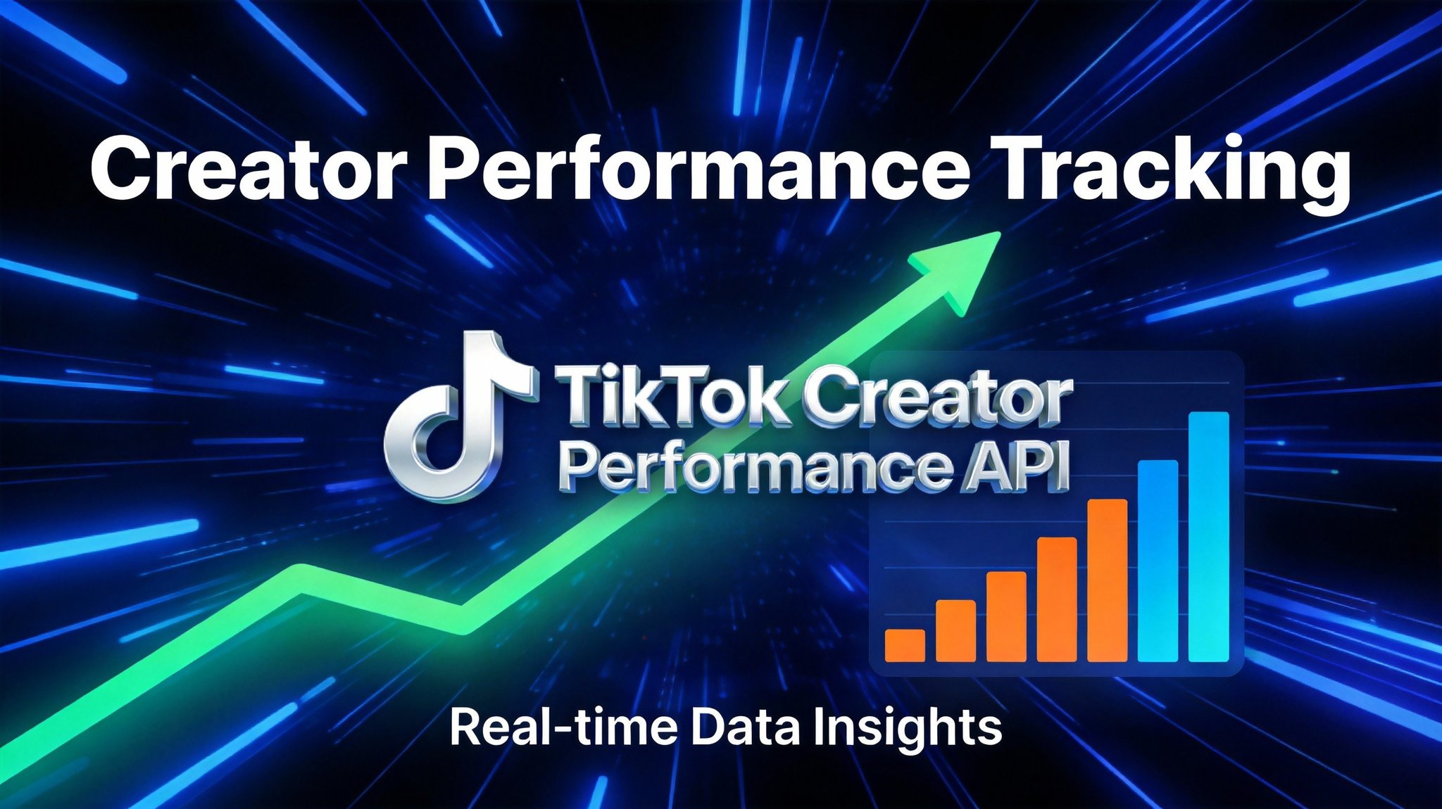 TikTok creator performance API
