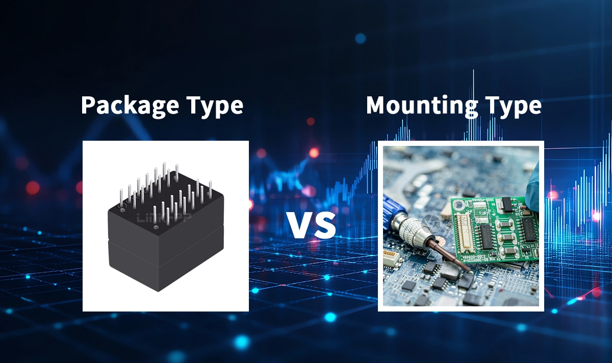 Package Type vs. Mounting Type in LAN Transformers