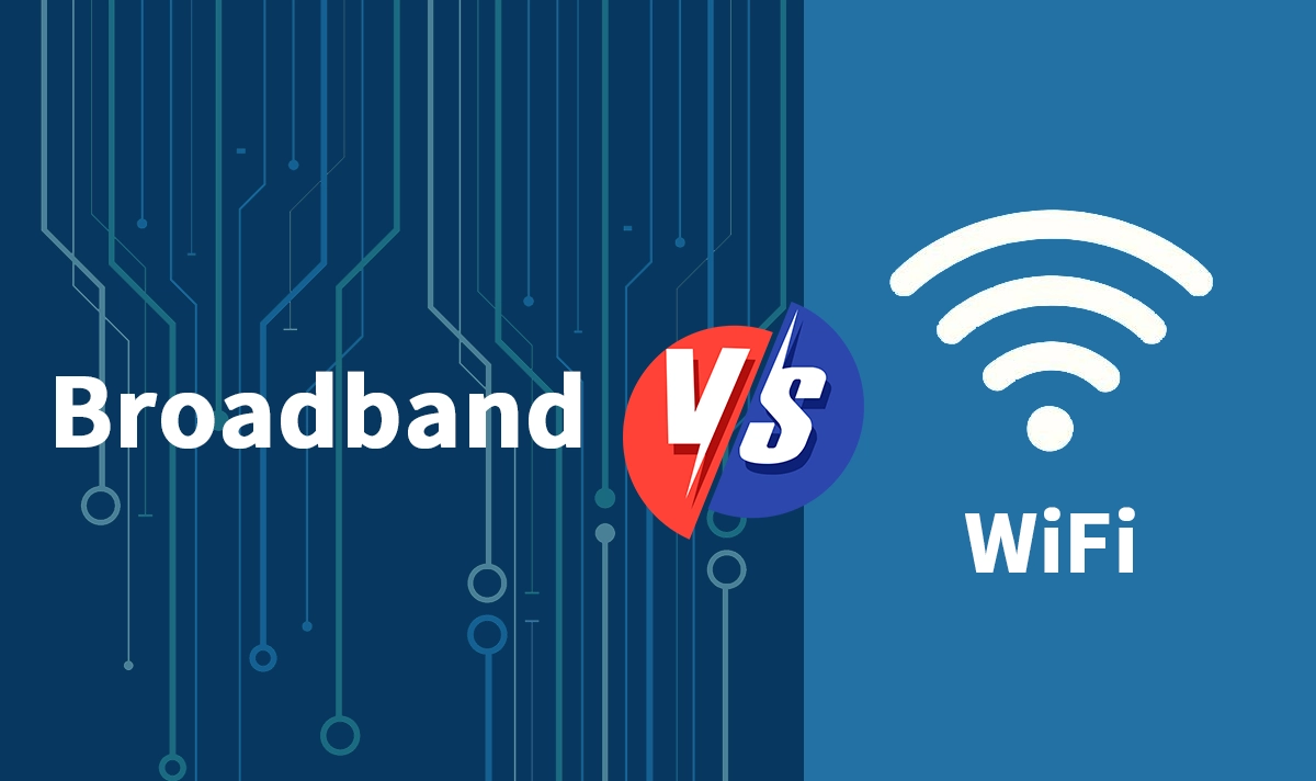 Broadband vs. WiFi